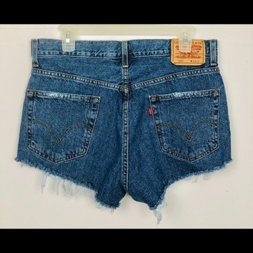 Levi’s 505 Cutoff High waist jeans shorts size 33